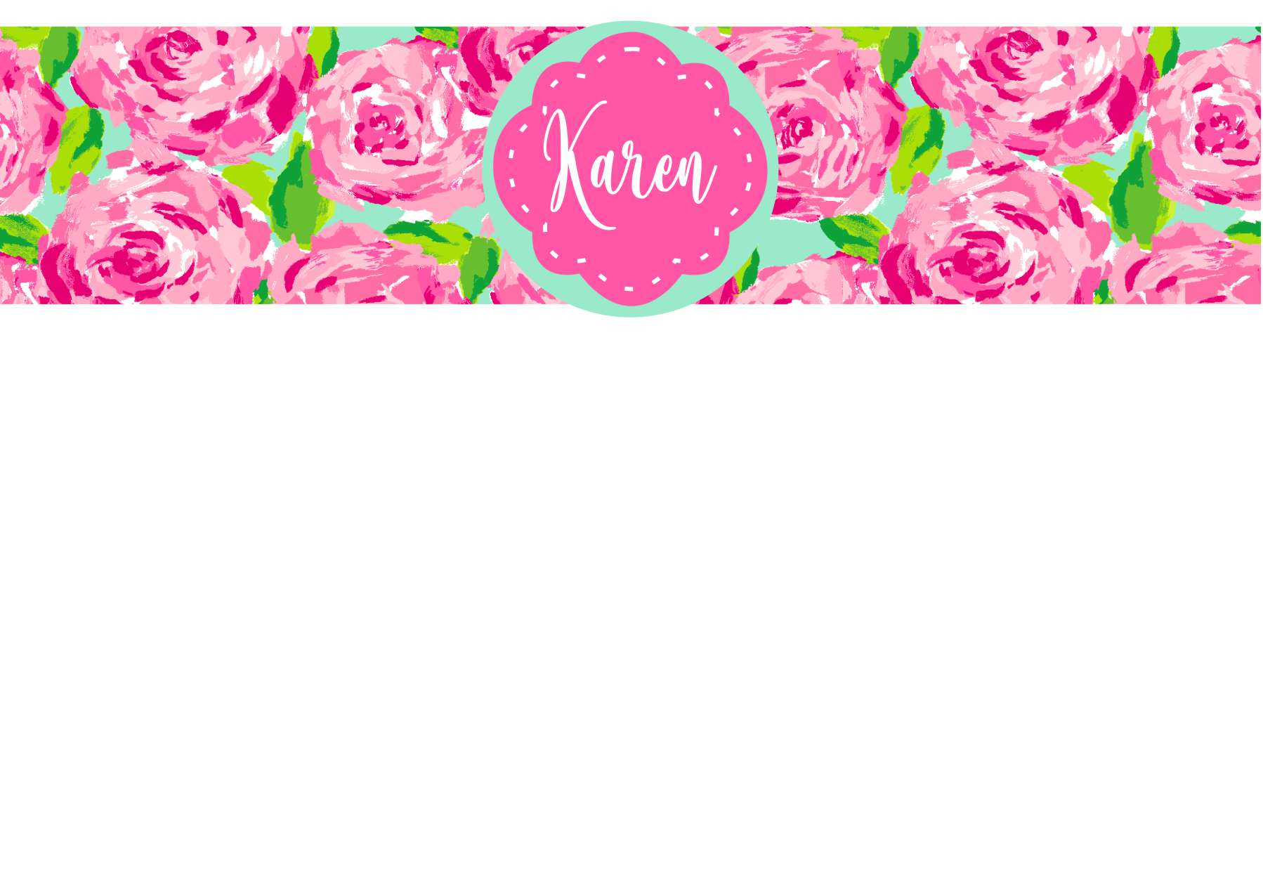 Bloomin roses