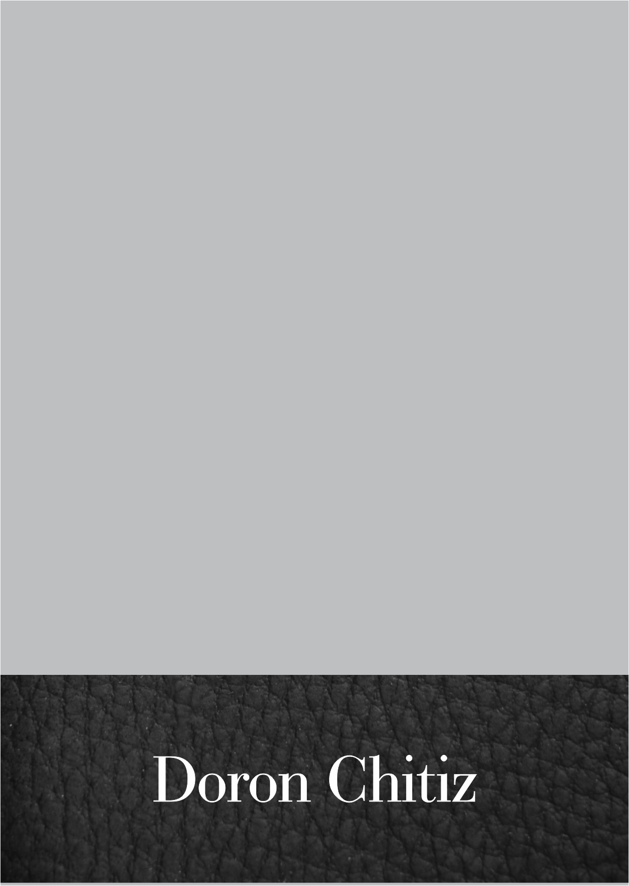 Leather grey