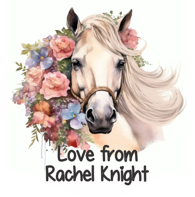 Floral horse